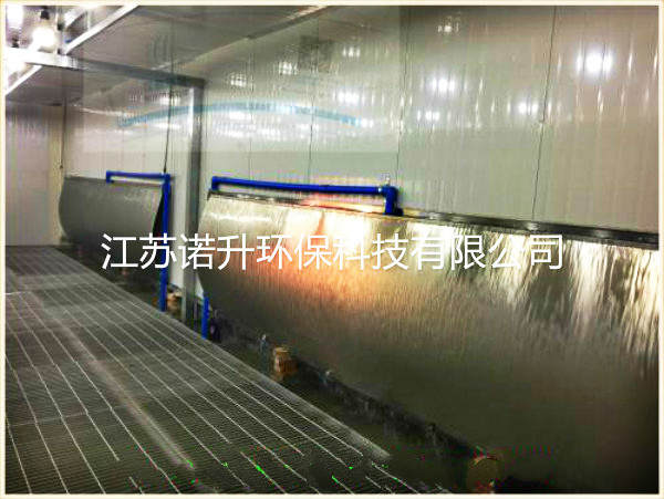 噴漆室的供風(fēng)、排風(fēng)方式等配套裝置。